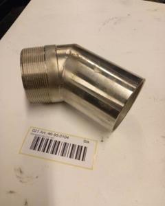 Hose Union 2 1/2" 45deg SST